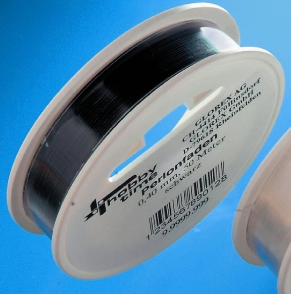 OUTLET Zwart nylondraad, 0.25mm, 91.5 meter kopen?