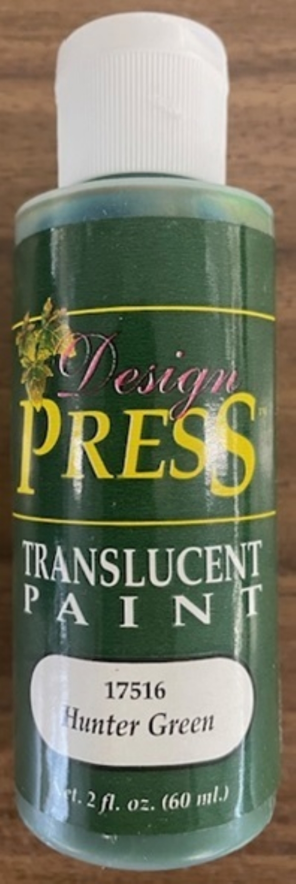 OUTLET Design press transparant acrylverf, 60 ml, jagersgroen kopen?