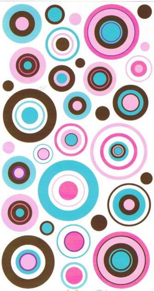 OUTLET Muurstickers / raamstickers, Pop-Art, 34 x 63.5 cm kopen?
