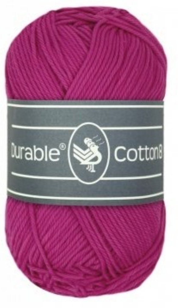 Durable cotton 8, katoenen breigaren/haakgaren, 50 gram, 248 Cerise kopen?