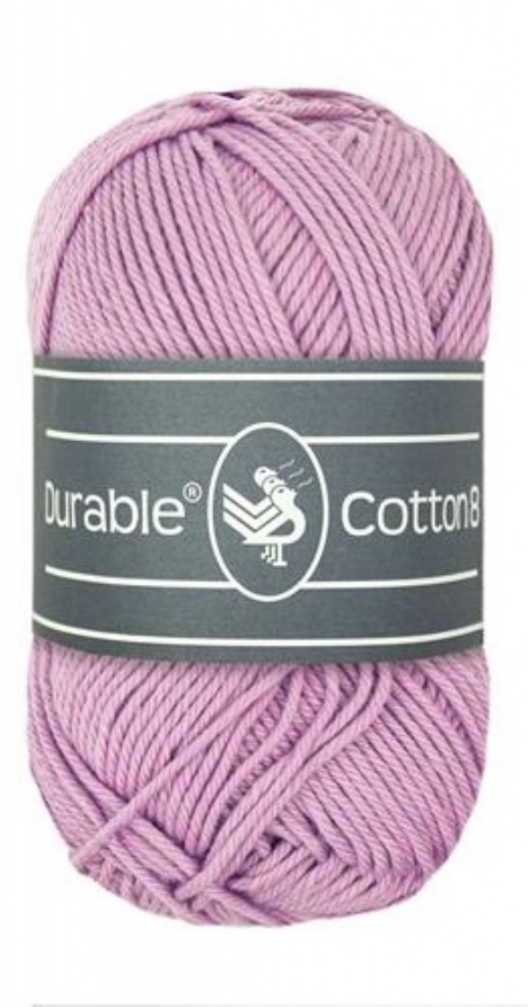 Durable cotton 8, katoenen breigaren/haakgaren, 50 gram, 396 Lavender kopen?