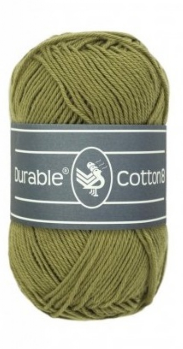 Durable cotton 8, katoenen breigaren/haakgaren, 50 gram, 2168 Khaki kopen?