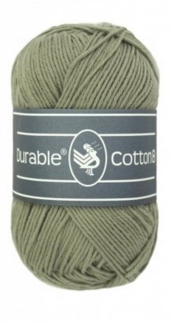 Durable cotton 8, katoenen breigaren/haakgaren, 50 gram, 402 Seagrass kopen?