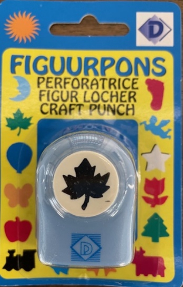 OUTLET Figuurponsje / papierponsje, 16mm, esdoornblad kopen?