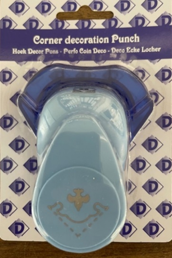 OUTLET Hoekpons franse lelie met sierrand, 38mm kopen?