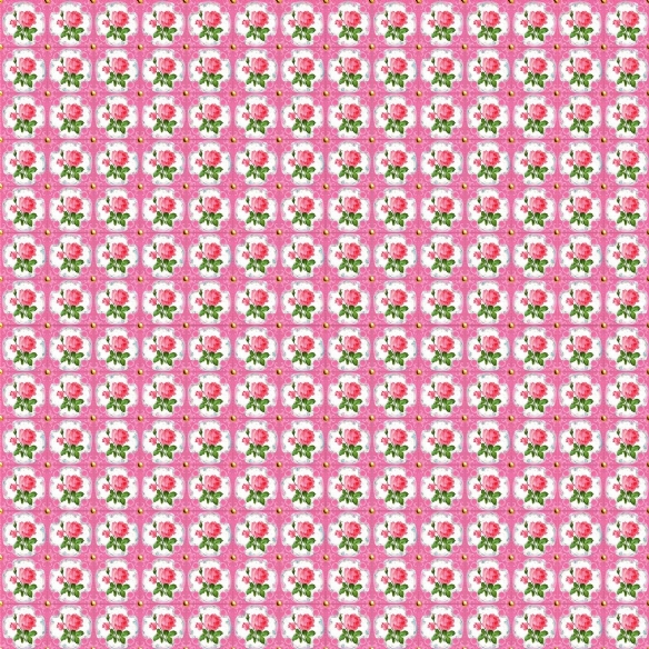 Bedrukte katoenen stof, 45 x 50 cm, so cute roze, bloemen motief kopen?