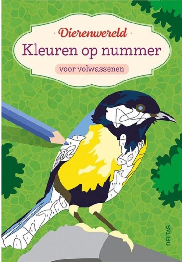 Dierenwereld - kleuren op nummer kopen?
