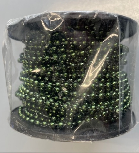 OUTLET Parelketting 4mm x 20 meter, groen kopen?