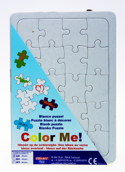 Blanco puzzel met inlegframe, A5, 20-delig kopen?