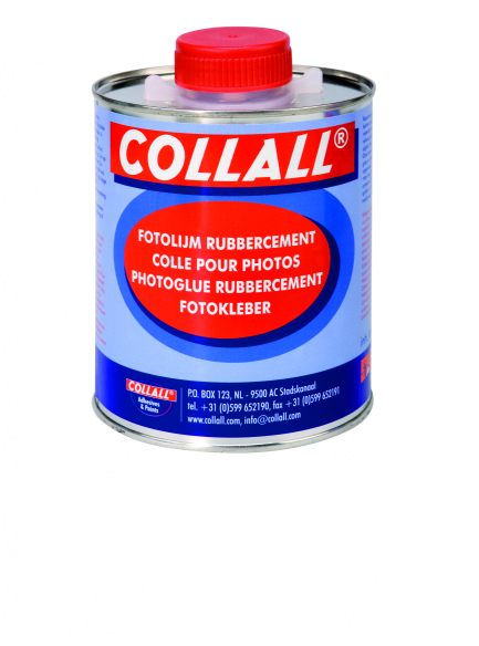 Collall fotolijm/rubbercement, 250 ml, dop met kwastje