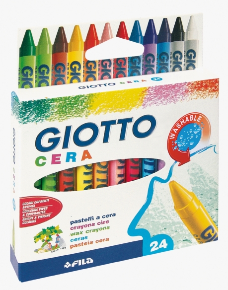 Giotto cera waskrijt, assortiment 24 st kopen?