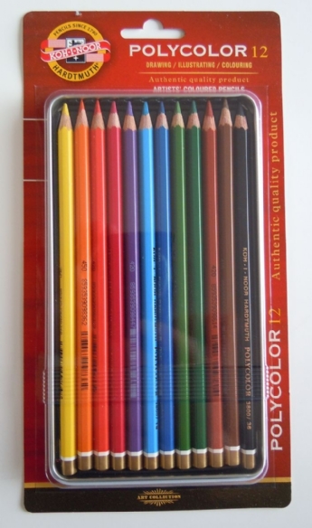 Koh-I-Noor Polycolor kleurpotloden, assortiment 12 stuks kopen?