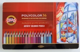 Koh-I-Noor Polycolor kleurpotloden, assortiment 36 stuks kopen?