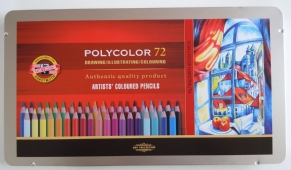 Koh-I-Noor Polycolor kleurpotloden, assortiment 72 stuks