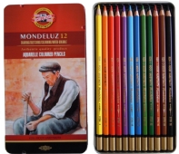 Koh-I-Noor aquarelpotloden Mondeluz, assortiment 12 st kopen?