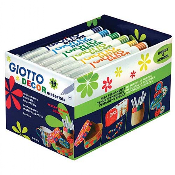Giotto Decor markers, assortiment 48st kopen?
