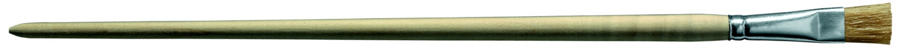 Gussow penselen lange steel, 12 st, no.2