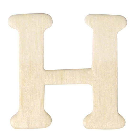 OP=OP Houten letter, hoogte 4 cm, dikte 2 mm, H kopen?