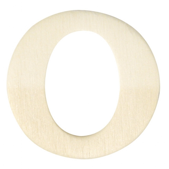 OP=OP Houten letter, hoogte 4 cm, dikte 2 mm, O kopen?