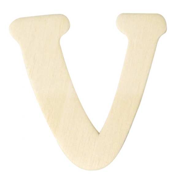 OP=OP Houten letter, hoogte 4 cm, dikte 2 mm, V kopen?