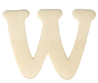 OP=OP Houten letter, hoogte 4 cm, dikte 2 mm, W kopen?