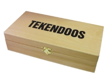 Houten tekendoos/schilderdoos, (LxHxB) 250x65x125mm kopen?