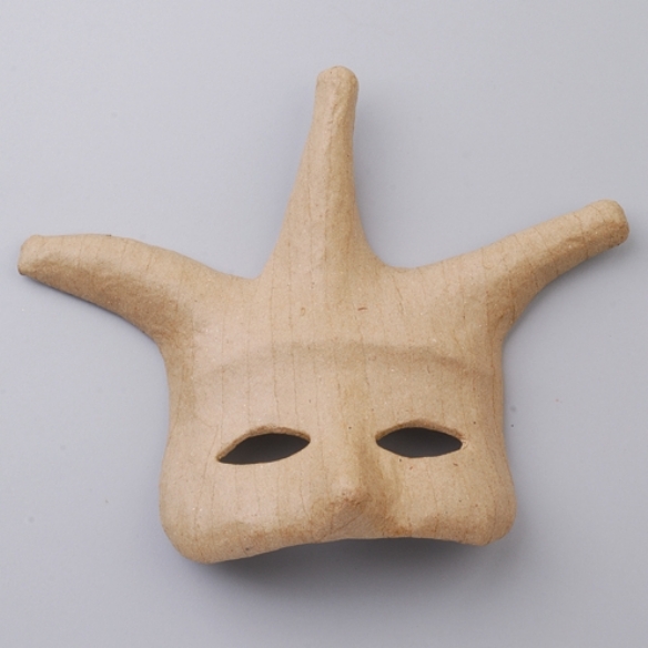 Eco shape oogmasker harlekijn, 195x245mm