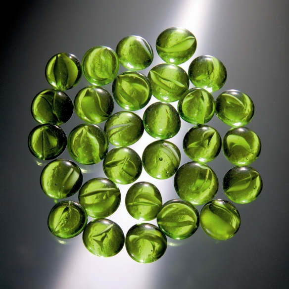 Glasnuggets, 17-20mm, 100 gram, 20-25 stuks,  groen kopen?