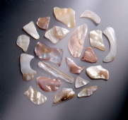 Parelmoer mozaieksteentjes, 50 gram, assortiment kopen?