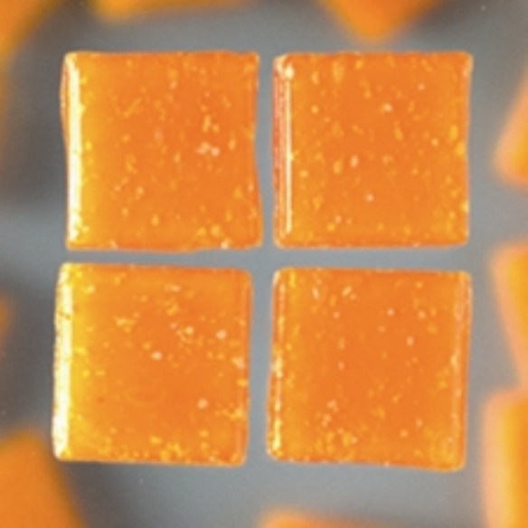 Glasmozaieksteentjes, 10 x 10 mm, 200 gram, oranje kopen?