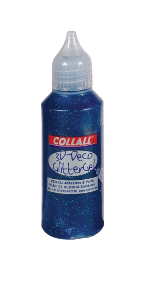 Colorall 3-D glittergel/glitterlijm deco, 50 ml, blauw kopen?
