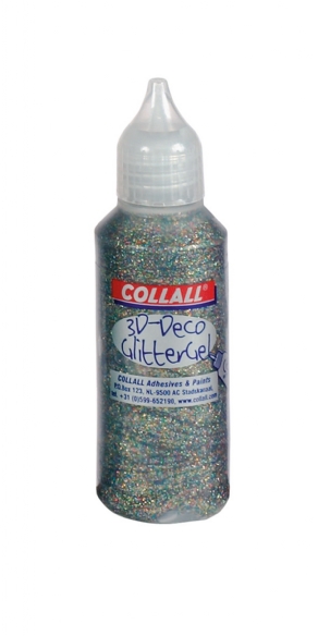 Colorall 3-D glittergel/glitterlijm deco, 50 ml, multicolor kopen?