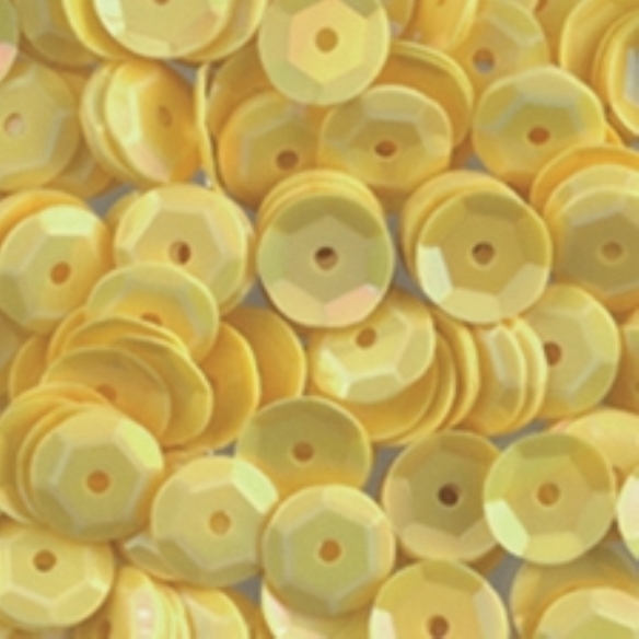 Cuvettes/pailletten/lovertjes, 6 mm, 500 stuks, geel kopen?