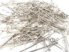Kettelstiften, 45mm, 100 stuks, zilver kopen?