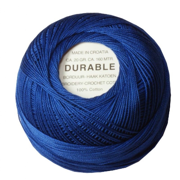 Durable borduurkatoen/haakkatoen, 20 gram, donkerblauw kopen?