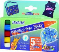 Javana textielstiften assortiment 5 st kopen?