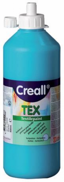 Creall-Tex textielverf 500ml 08 turquoise