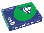 Clairfontaine teken-/offsetkarton 160gr A4 250vel biljartgroen