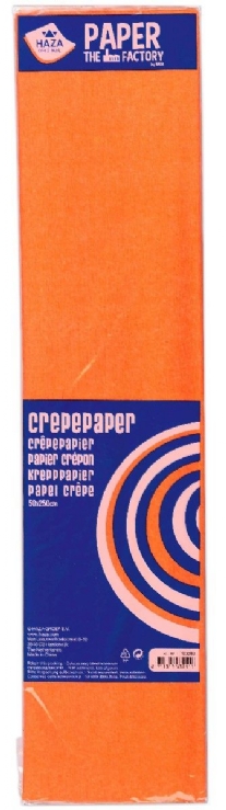 Haza crepepapier 50x250cm oranje