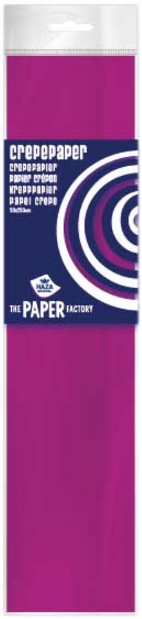 Haza crepepapier 50x250cm  cerise