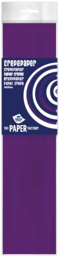 Haza crepepapier 50x250cm  paars