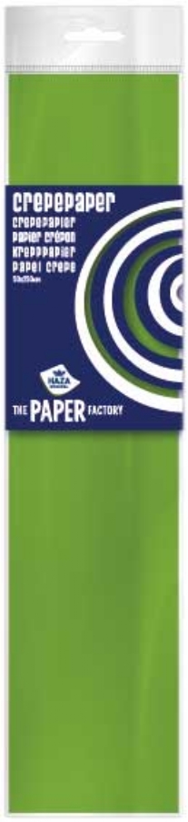 Haza crepepapier 50x250cm lichtgroen