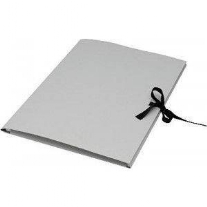 Portfoliomap/opbergmap, A3, lichtgrijs