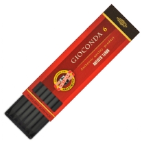 Koh-I-Noor gioconda siberisch krijt, 5mm, 6 stuks