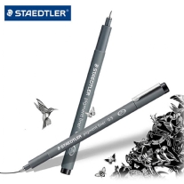 Steadtler pigmentliner, fineliner, zwart,  0.5 mm