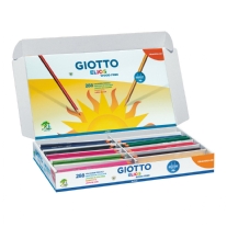 Giotto Elios wood free kleurpotloden, schoolbox, assortiment 288 stuks