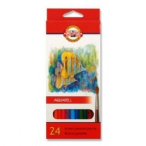 Koh-I-Noor aquarelpotloden Vis, assortiment 24 st