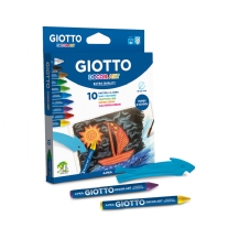 Giotto aquarel/raamkrijtjes assortiment 10 stuks 