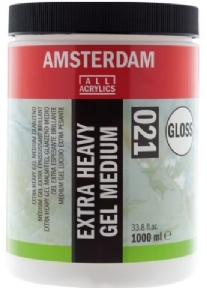 Talens Amsterdam extra heavy gelmedium glanzend 021, 1000 ml