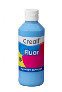 Creall fluorverf, 250 ml, blauw